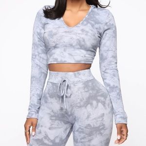 FASHION NOVA WANDERLUST TIE DYE TOP